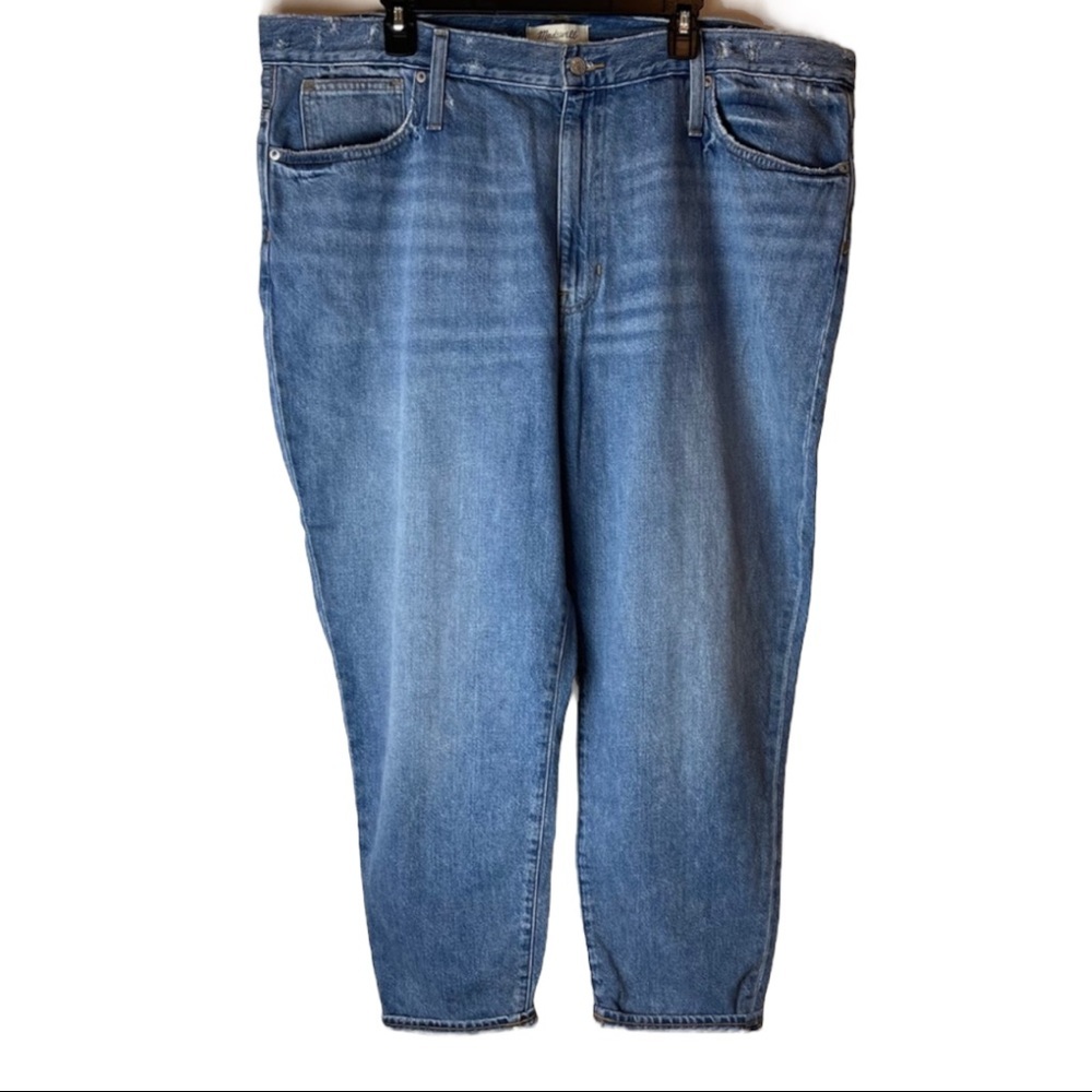 NWT Madewell Mom Jean Denim 36 K9935